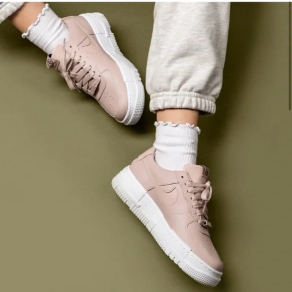 Nike Shoes - Nike Air Force 1 Pixel Particle Beige, Sz 8